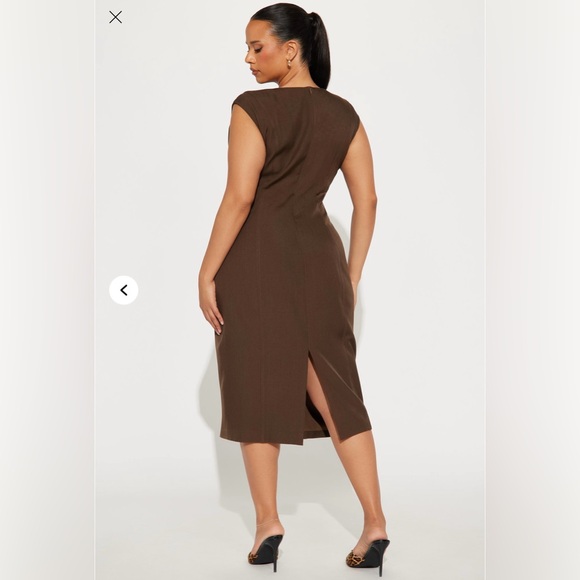 mac duggal mother of the bride dresses Mocha 20283 Long Dress Size:20-22 BF30 18 Black Bridesmaid Dress